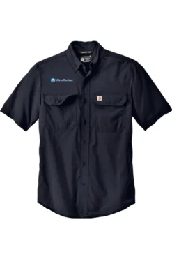 Alternative view of Men's Carhartt Force Solid Short Sleeve Shirt